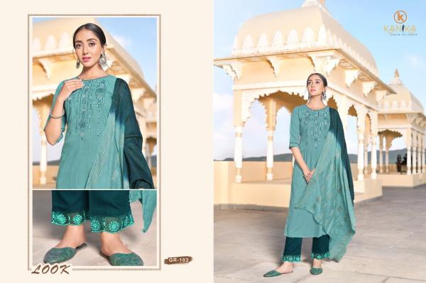 Kanika Grace Beautiful Festive Wear Readymade Salwar